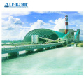 China LF Durable Large Span Steel Structure Coal Shed Roof Cover